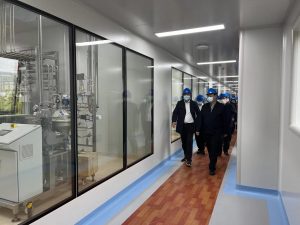 泰州市委書(shū)記朱立凡蒞臨我司調研重大項目建設